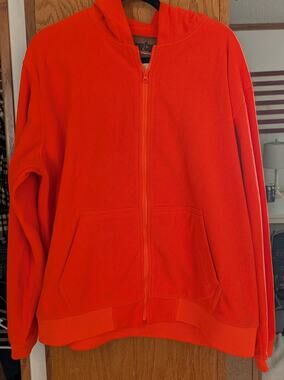 🧨Mens Large Deer Camp Zip Hoodie